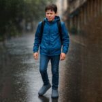 Waterproof Silicone Shoe Covers for Kids (1 Pair) - Back View by Nari Haat, Indian ethnic wear, women clothing, desig...