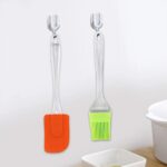 2-in-1 combo brush and spatula set for baking