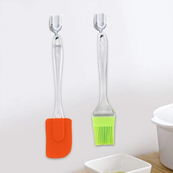 2-in-1 combo brush and spatula set for baking