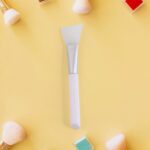 Silicone Face Mask Applicator Brush (1 Pc) - Neckline Detail by Nari Haat, Indian ethnic wear, women clothing, design...