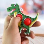 Silicone Push Bubble keychain Toy  (1 Pc) - Closeup Embroidery by Nari Haat, Indian ethnic wear, women clothing, desi...