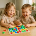 2-in-1 Kids Writing Board Set – Double-Sided Whiteboard & Blackboard - Neckline Detail by Nari Haat, Indian ethnic ...