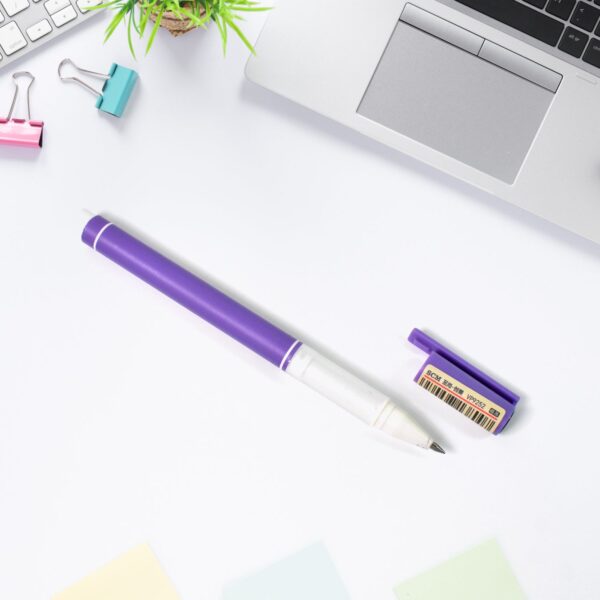 Large Black ball Pens Set Drawing Writing Pen 0.5 mm (1 Pc) - Front View by Nari Haat, Indian ethnic wear, women clot...