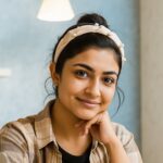 Women’s Ribbed Texture Knot Design Hairband (1 Pc / Mix Design) - Closeup Embroidery by Nari Haat, Indian ethnic we...