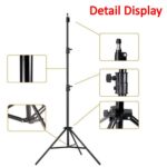 Artists' Portable Lightweight Metal Display Easel  with Free Weatherproof - Closeup Embroidery by Nari Haat, Indian e...