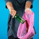 High Quality Garbage Bag 45x45 cm - (1 Pc) - Closeup Embroidery by Nari Haat, Indian ethnic wear, women clothing, des...