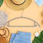 Velvet Non-Slip Clothes Hanger (1 Pc) - Full Detail by Nari Haat, Indian ethnic wear, women clothing, designer suit