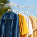 Plastic Clothes Hangers – Set of 6 - Fabric Detail by Nari Haat, Indian ethnic wear, women clothing, designer suit