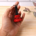 Mini Hand Bell with Keychain (1 Pc) - Closeup Embroidery by Nari Haat, Indian ethnic wear, women clothing, designer suit