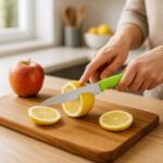 Premium Stainless Steel Kitchen Utility Knife , Chhari (1 Pc) - Closeup Embroidery by Nari Haat, Indian ethnic wear, ...