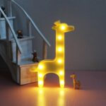 Giraffe Shape LED Decorative Night Light (1 Pc) - Full Detail by Nari Haat, Indian ethnic wear, women clothing, desig...