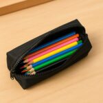 Premium Zipper Pencil Case Pouch (1 Pc) - Closeup Embroidery by Nari Haat, Indian ethnic wear, women clothing, design...