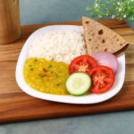 Premium Square Dinner Plate (32 cm / 1 Pc) - Back View by Nari Haat, Indian ethnic wear, women clothing, designer suit