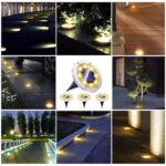 Solar Powered LED Garden Lights (4 Pc) - Full Detail by Nari Haat, Indian ethnic wear, women clothing, designer suit