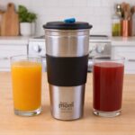 Supermom Stainless Steel Sip Mate Travel Tumbler (Approx. 500 ml) - Fabric Detail by Nari Haat, Indian ethnic wear, w...