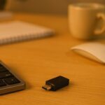 USB Micro & Type-C  to USB-A OTG Adapter - (2 Pc / Set) - Back View by Nari Haat, Indian ethnic wear, women clothing,...