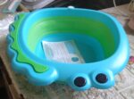 Frog Shape Foldable Baby Wash Basin – Space-Saving Face Washing Tub (33×31cm) - Full Detail by Nari Haat, Indian e...