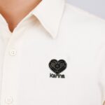 Stylish Metal Badge Pin – Single Piece (Random Design) - Sleeve Design by Nari Haat, Indian ethnic wear, women clot...