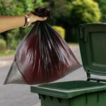 Garbage Bags Roll 45 x 45 cm (1 Pc / Mix Color) - Neckline Detail by Nari Haat, Indian ethnic wear, women clothing, d...