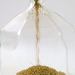 Faceted Glass Hourglass Sand Timer - (1 Pc / 4 Minutes Approx Time) - Closeup Embroidery by Nari Haat, Indian ethnic ...