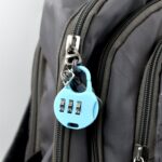 3-digit zipper lock for luggage security
