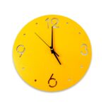 Modern Minimalist Wall Clock for Home & Office Décor (1 Pc) - Sleeve Design by Nari Haat, Indian ethnic wear, women ...