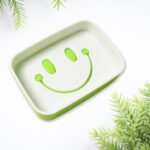Portable Travel Soap Dish Box – Cute Cartoon Smile Face Draining Container - Neckline Detail by Nari Haat, Indian e...