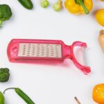 2-in-1 Multifunctional Kitchen Peeler with Grater (1 Pc) - Neckline Detail by Nari Haat, Indian ethnic wear, women cl...