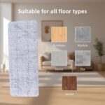 Reusable Microfiber Mop Pad Replacement (1 Pc) - Neckline Detail by Nari Haat, Indian ethnic wear, women clothing, de...