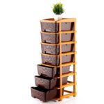 7-Layer Multipurpose Plastic Storage Drawer Organizer - Neckline Detail by Nari Haat, Indian ethnic wear, women cloth...