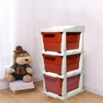 Multi-Purpose Anti-Slip 3 Layer Modular Drawer Storage System - Neckline Detail by Nari Haat, Indian ethnic wear, wom...