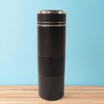 Stainless Steel Water Bottles 500 ML Approx (Mix Design & Color / 1 Pc) - Full Detail by Nari Haat, Indian ethnic wea...