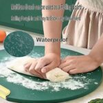 Round Multipurpose 32x32 cm Anti-Slip Cutting Boar (1 Pc) - Back View by Nari Haat, Indian ethnic wear, women clothin...