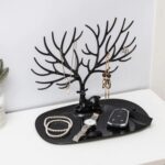 Deer Shaped Jewellery Display Holder Earring Necklace Holder Organiser (1Pc Only) - Neckline Detail by Nari Haat, Ind...