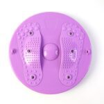Waist Twisting Disc Portable Magnetic Body Twister Board with Acupressure Massage - Sleeve Design by Nari Haat, India...