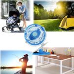 Mini USB Clip Fan – Portable Cooling Fan for Rooms (Battery Not Included) - Image 6