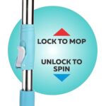 Adjustable Stainless Steel Mop Rod Set 120 cm - Neckline Detail by Nari Haat, Indian ethnic wear, women clothing, des...