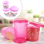 3 Pc Storage Container used in all kinds of places including household - Full Detail by Nari Haat, Indian ethnic wear...