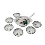 9-Piece Pudding Serving Set – Multi-Purpose Cutlery for Sweets & Food - Back View by Nari Haat, Indian ethnic wear,...