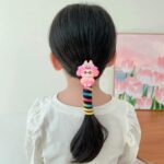 Spiral Hair Braiding Clips for Kids (12 Pc /  Mix Design) - Back View by Nari Haat, Indian ethnic wear, women clothin...