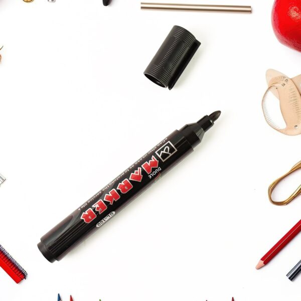 Whiteboard  Black Ink Marker (1 Pc) - Front View by Nari Haat, Indian ethnic wear, women clothing, designer suit