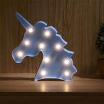 Unicorn Shaped LED Decorative Night Light (1 Pc) - Back View by Nari Haat, Indian ethnic wear, women clothing, design...