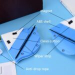 DOUBLE FACE GLASS CLEANER WINDOW SQUEEGEE, MAGNETIC WINDOW WASHING EQUIPMENT - Fabric Detail by Nari Haat, Indian eth...