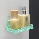 Multipurpose Wall-Mount Soap Dish with Self-Draining Slotted Base (1 Pc) - Back View by Nari Haat, Indian ethnic wear...