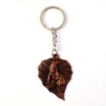 Premium Antique-Finish Metal Keychain (1 Pc) - Sleeve Design by Nari Haat, Indian ethnic wear, women clothing, design...