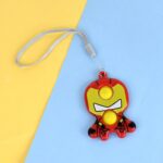 Creative Cartoon Style Mini Push Pop Bubble Keychain (1 Pc) - Front View by Nari Haat, Indian ethnic wear, women clot...
