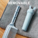 Adorable Bunny Detangling Comb (1 Pc) - Back View by Nari Haat, Indian ethnic wear, women clothing, designer suit