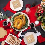 Disposable Scalloped Edge Tissue Napkins Set (120 Pc) - Fabric Detail by Nari Haat, Indian ethnic wear, women clothin...