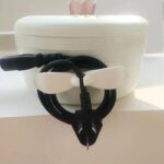 Power Plug Holder Organizer (1 Pc / 8x3 Cm / Small) - Fabric Detail by Nari Haat, Indian ethnic wear, women clothing,...