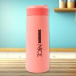 Plastic Vacuum Flask Bottle - (Pink Color / 1 Pc / 400ML) - Closeup Embroidery by Nari Haat, Indian ethnic wear, wome...